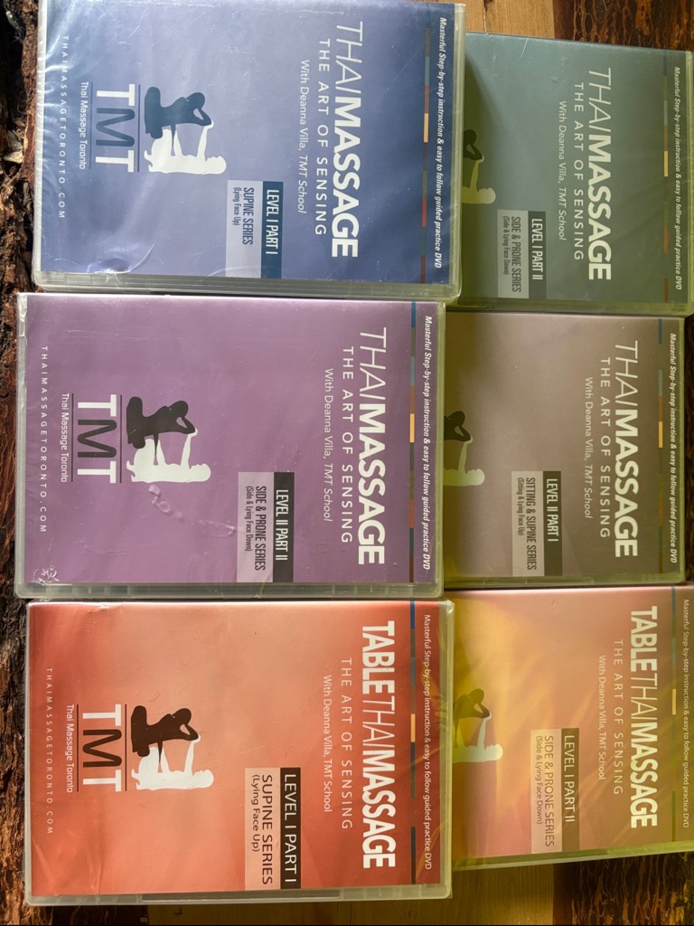 Thai massage 6 dvds
